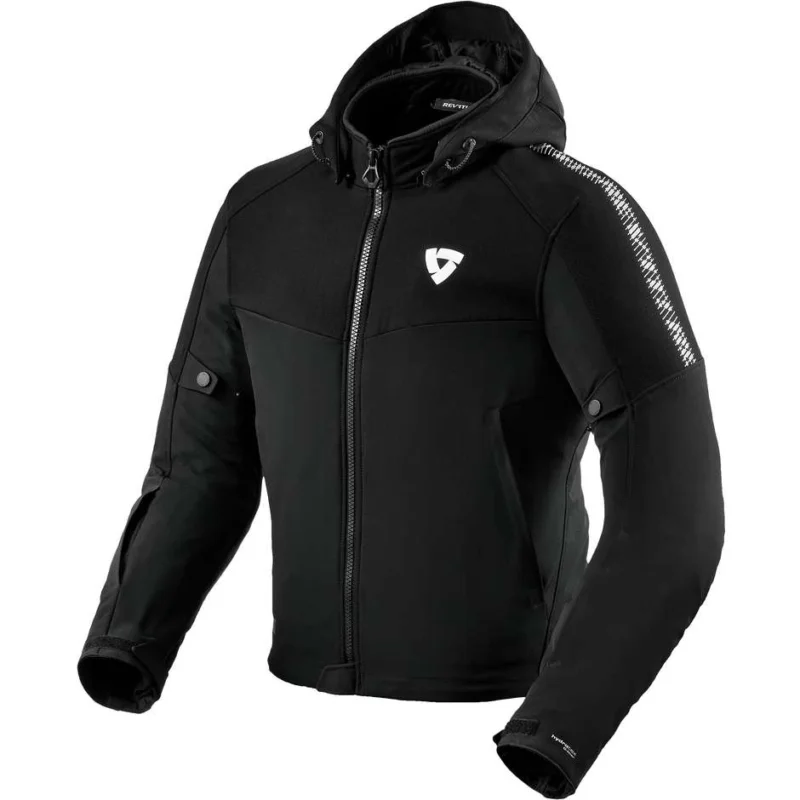 Ultimissimo Modello Giacca Moto Casual Rev'it PROXY H2O Nero Bianco