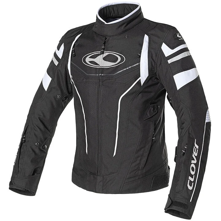 Giacca Moto Clover AIRBLADE 4 SPORT Nero Bianco Spedizione Gratuita