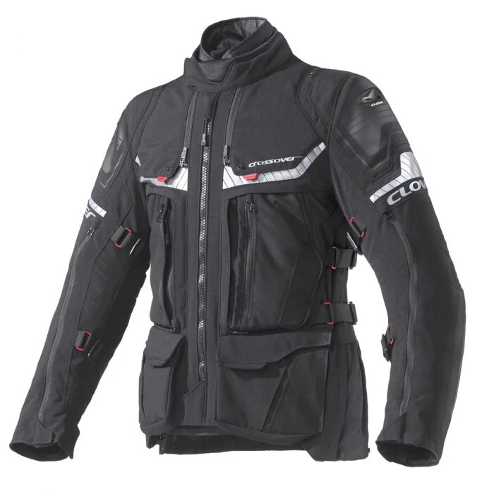 Vendita Finale Giacca Moto Clover CROSSOVER 4 WP AIRBAG Nero