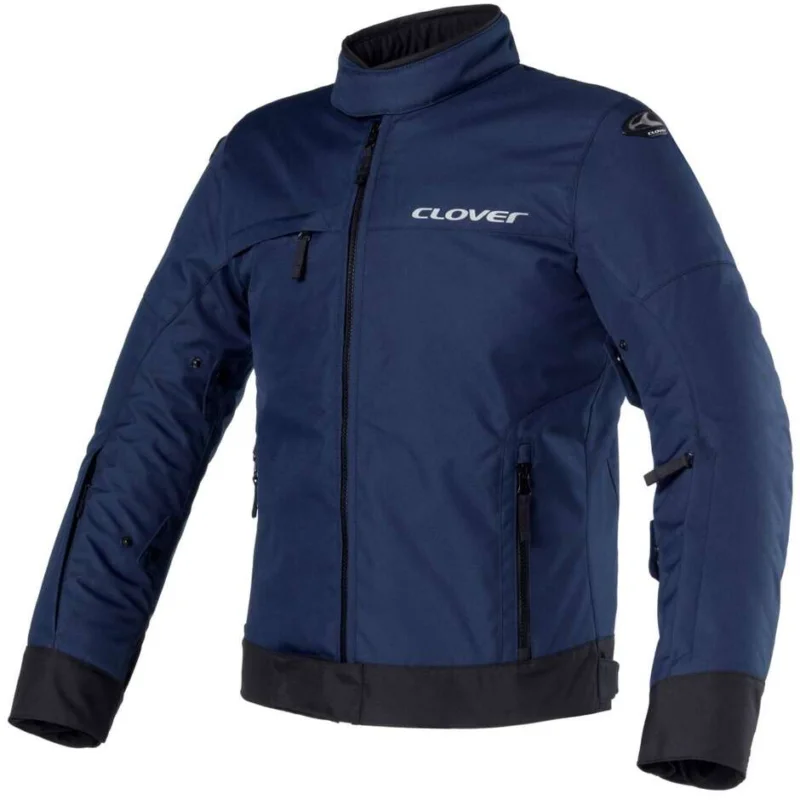 Giacca Moto Clover LOOPING Navy Nero Compra Oggi Stesso