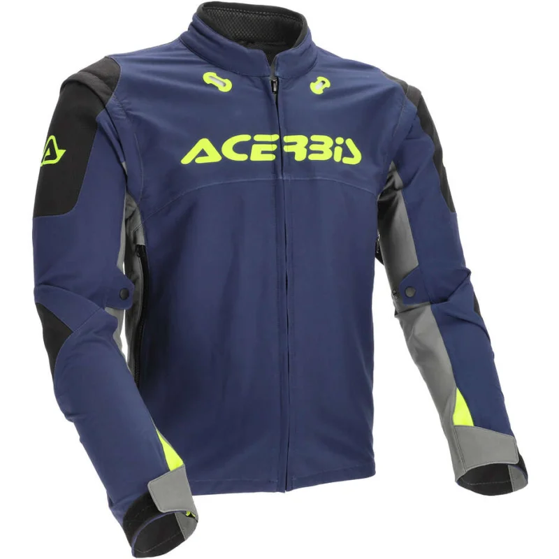 Scelto Dai Clienti Giacca moto Cross Enduro Acerbis Rally Race Blu Giallo