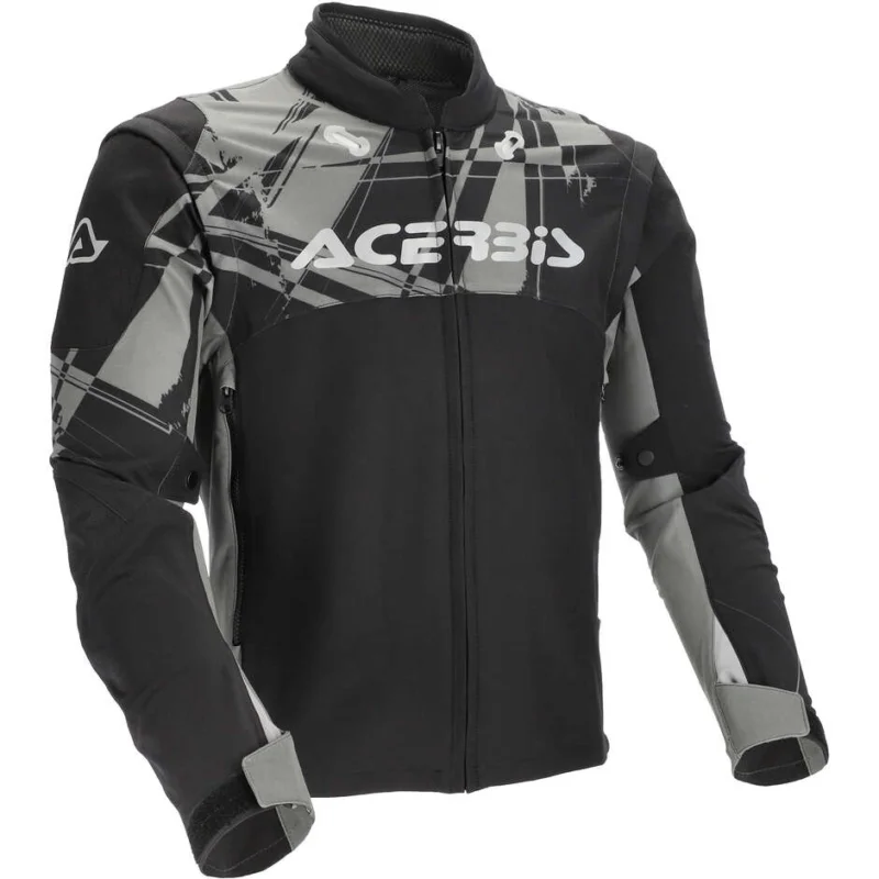 Offerta Lampo Giacca moto Cross Enduro Acerbis Rally Race Nero Grigio