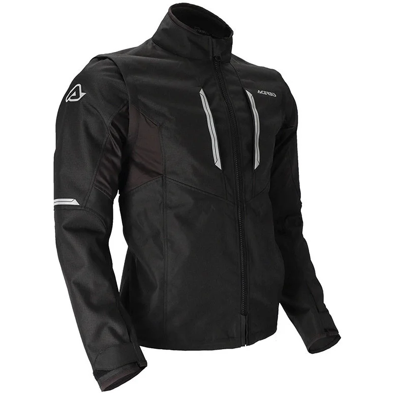 Novità Giacca Moto Cross Enduro Acerbis X-Duro Smanicabile Nero