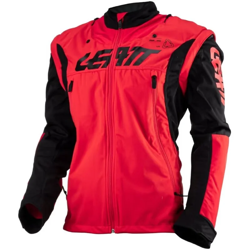 Giacca Moto Cross Enduro Leatt 4.5 LITE Rossa Solo Oggi