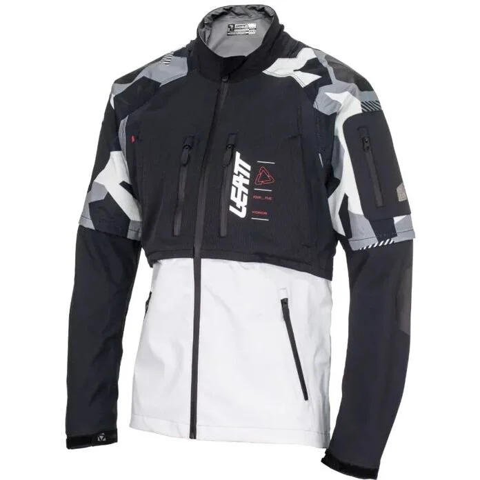 Nuovo Arrivo Giacca Moto Cross Enduro Leatt JACKET MOTO 4.5 HYDRADRI Grigio