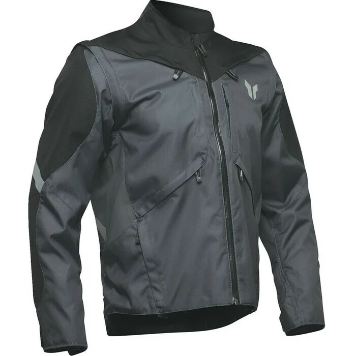 Giacca Moto Cross Enduro Thor Jacket Terrain Nero Petrolio Ultimissimo Modello