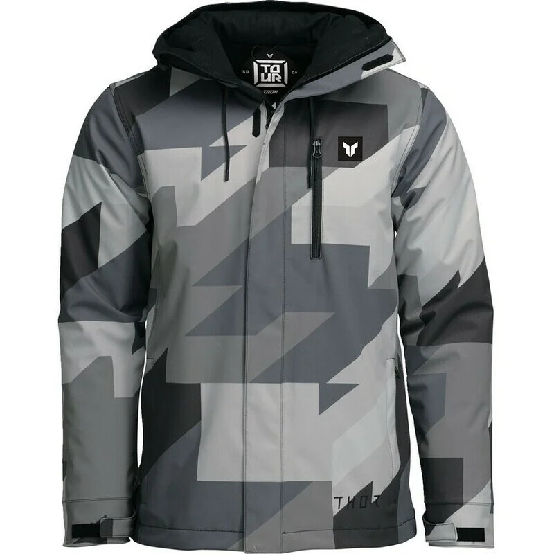 Giacca Moto Cross Enduro Thor Jacket Tour Grigio Nero Ultimissimo Modello
