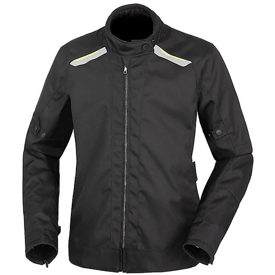 Giacca Moto Da Donna Certificata Tucano Urbano 8205WF201 TEXWORK Lady Nero Giallo Fluo Ultima Occasione