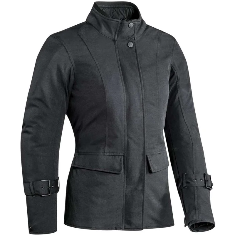 Giacca Moto da DonnaIn Tessuto Ixon CHELSEA Lady CE Nero Popolare