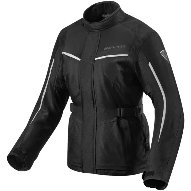 Solo Oggi Giacca Moto da Donna in Tessuto Touring Rev'it VOLTIAC 2 LADIES Nero Silver