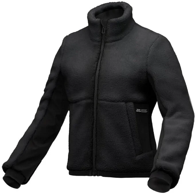 A Buon Prezzo Giacca Moto da Donna Tucano Urbano TEDDYMOTION LADY WINDSCUD® Nero