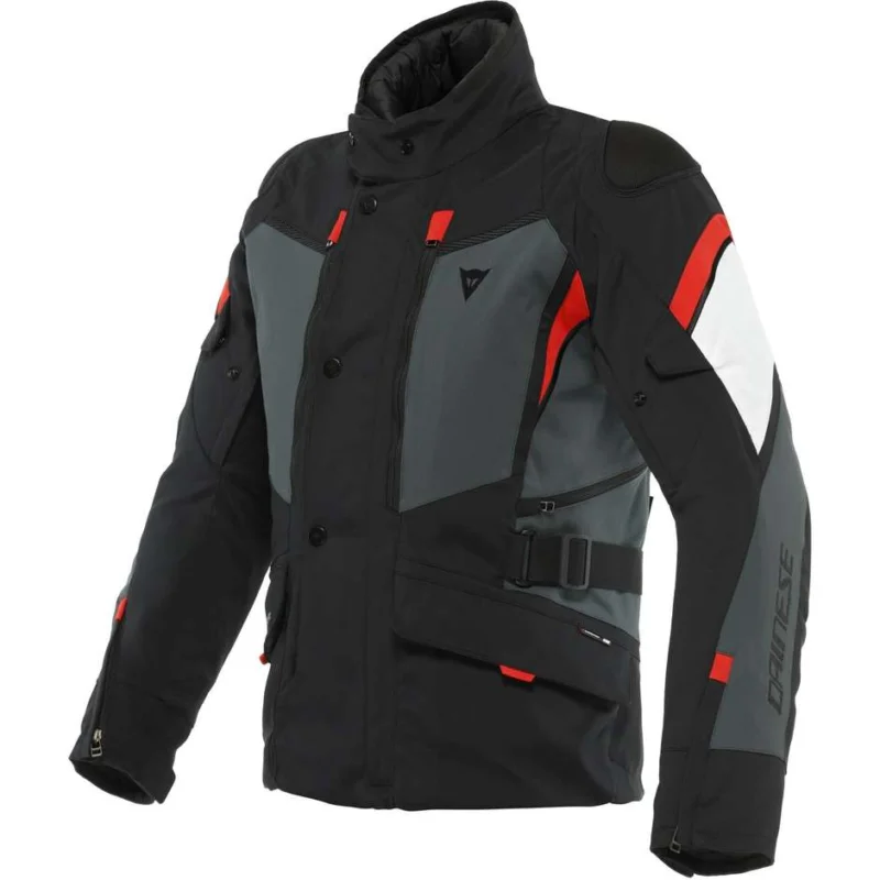 Giacca Moto Dainese CARVE MASTER 3 Gore-Tex Nero Ebony Lava Rosso Compra Adesso