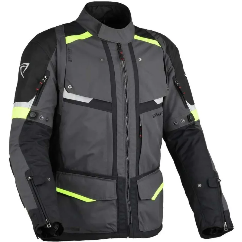 Sconto Giacca Moto DIFI Atacama Aerotex Grigio Giallo