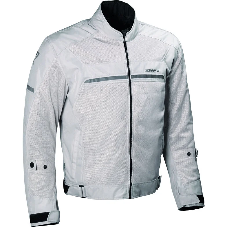 Di Tendenza Giacca Moto DIFI Jondai Aerotex Grigio chiaro