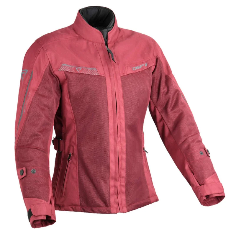 Direttamente Dal Produttore Giacca Moto DIFI Joni Aerotex Rosso scuro