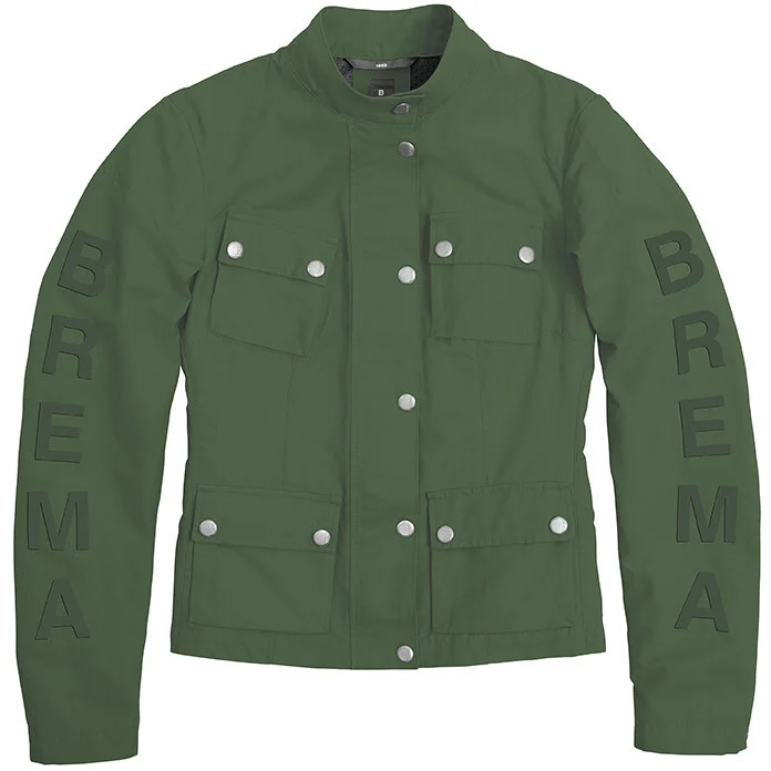 Giacca Moto Donna Brema Silver Vase Compact J-W Verde Prezzo Conveniente