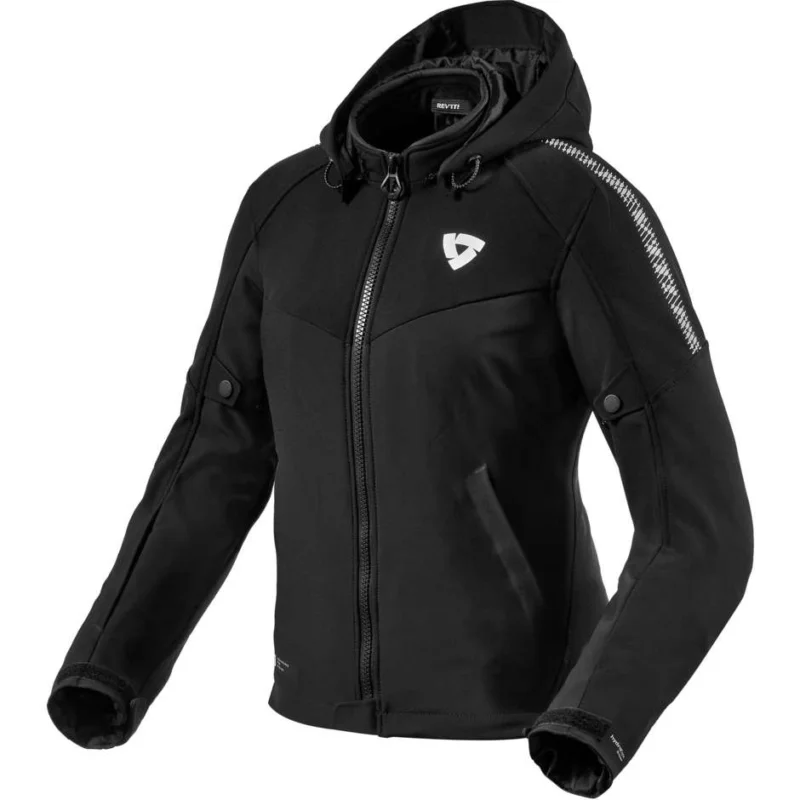 Sconto Giacca Moto Donna Casual Rev'it PROXY H2O Ladies Nero Bianco