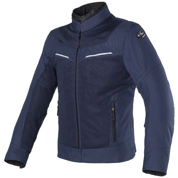Saldi Giacca Moto Donna Clover AIRTEK LADY WP Nero Navy