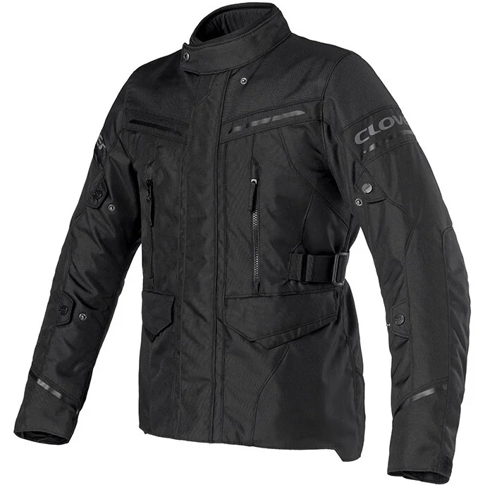 Offerta Giacca Moto Donna Clover STORM 4 LADY WP Nero