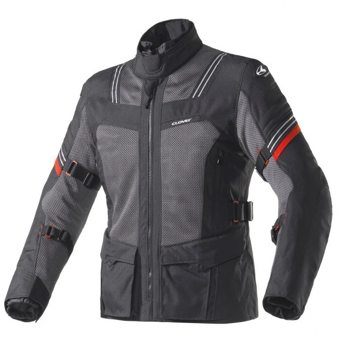 Sconto Giacca Moto Donna Clover VENTOURING 3 LADY WP Nero