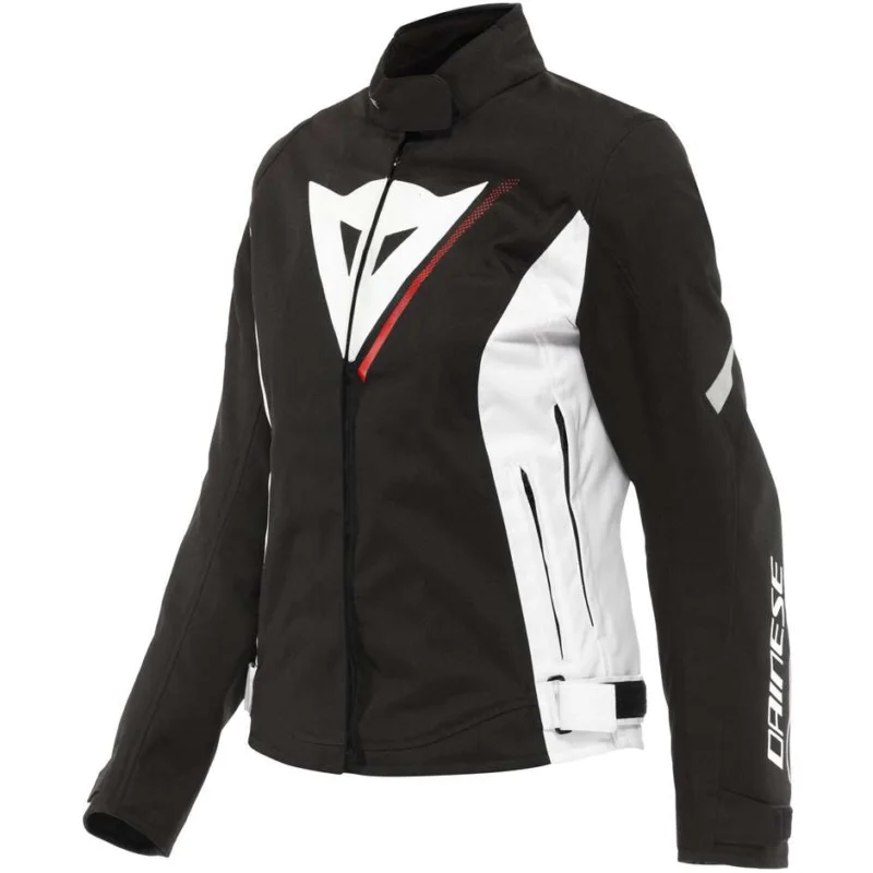 Giacca Moto Donna Dainese VELOCE LADY D-DRY Nero Bianco Lava Rosso Occasione Imperdibile