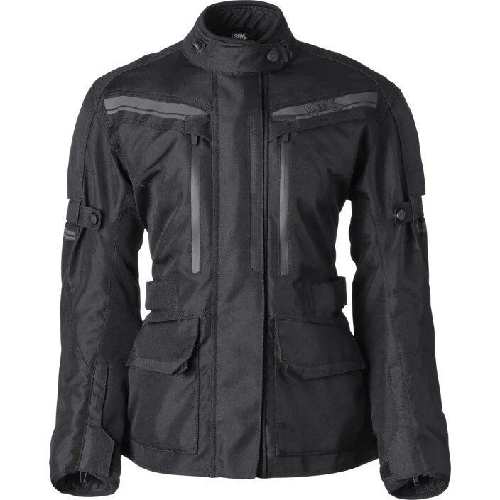 Giacca Moto Donna Gms Giacca Gear Neo WP Lady Nero Reso Gratuito