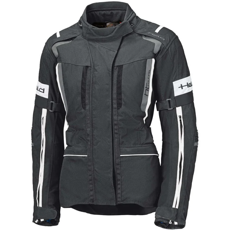 Prezzo Basso Giacca Moto Donna Held 4-Touring II Nero Bianco