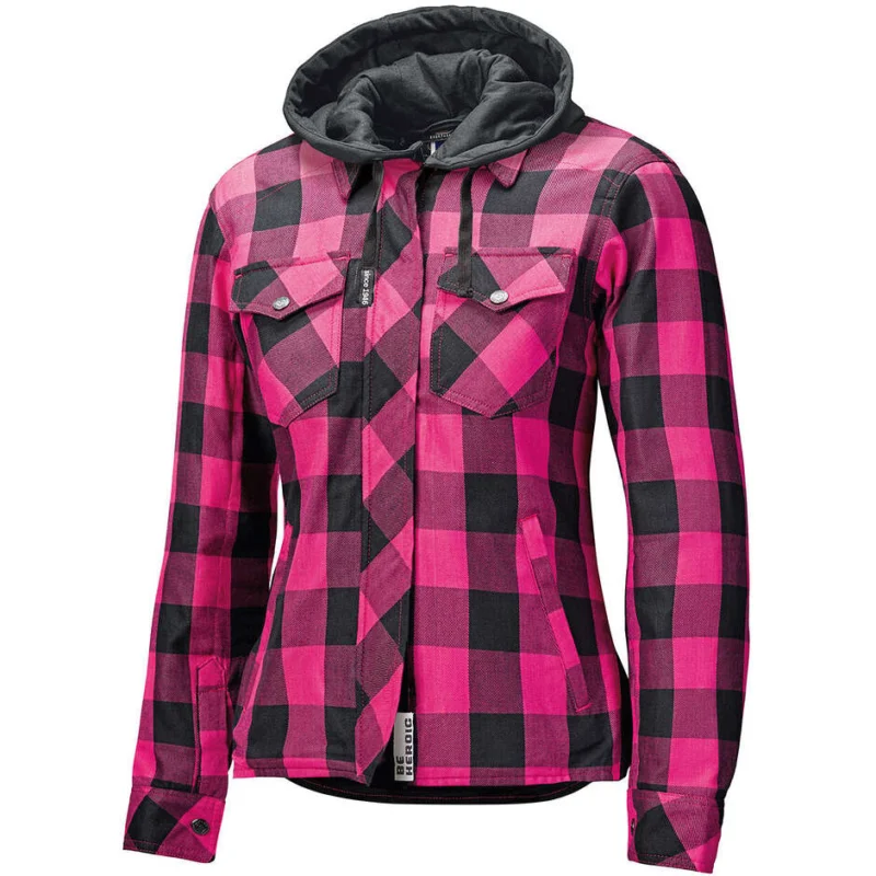 Giacca Moto Donna Held Lumberjack II Nero Rosa Ultimissimo Modello