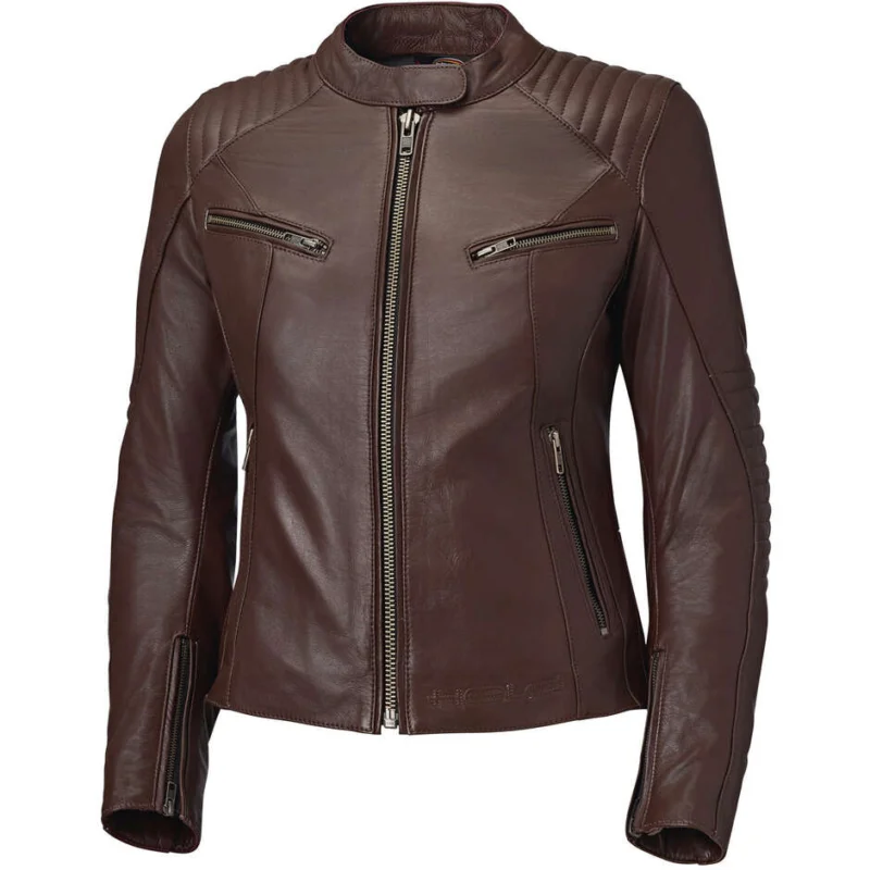 A Buon Prezzo Giacca Moto Donna Held Robin Marrone