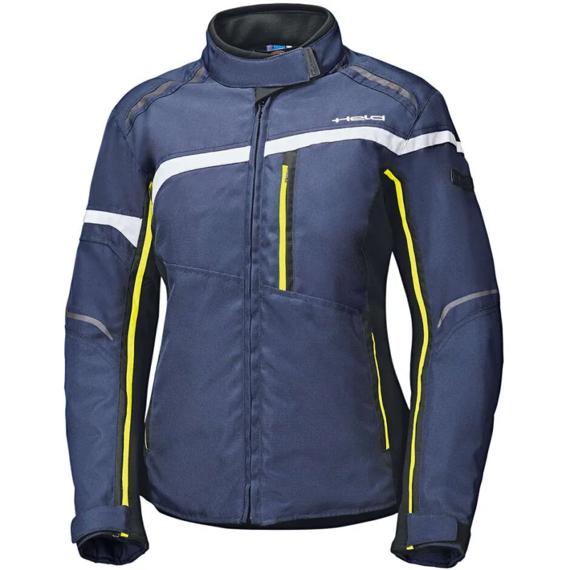 Giacca Moto Donna Held Silara Blu Giallo Fluo Occasione Imperdibile