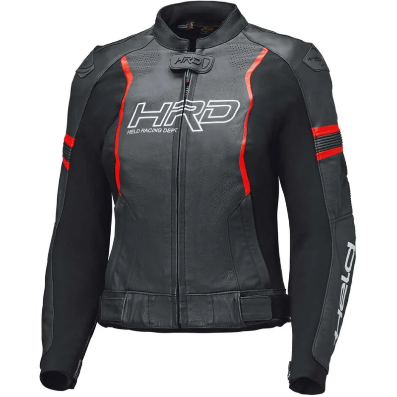 Nuovo Arrivo Giacca Moto Donna Held Street Rocket 4 Top Nero Neon Rosso