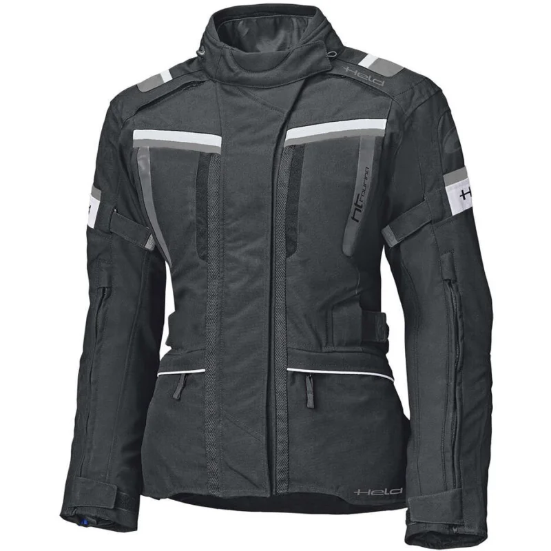 Giacca Moto Donna Held Tourino Top Nero Bianco Spedito Oggi