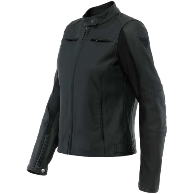 Miglior Prezzo Giacca Moto Donna in Pelle Dainese RAZON 2 LADY Nero