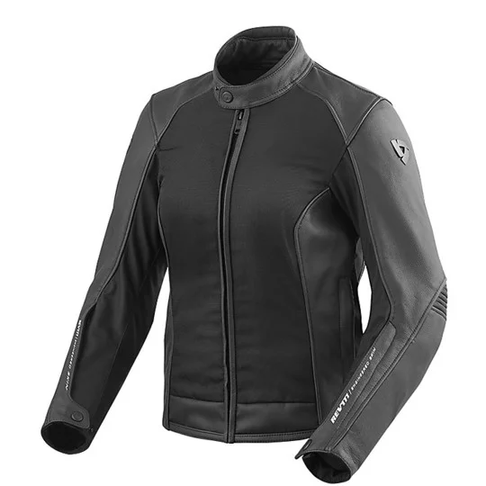 Giacca Moto Donna in Pelle Rev'it IGNITION 3 Ladies Nero Scelto Dai Clienti