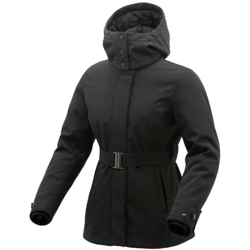 Giacca Moto Donna In Tessuto Laminato Tucano Urbano 8231wf419 CORTINA Nero Solo Oggi