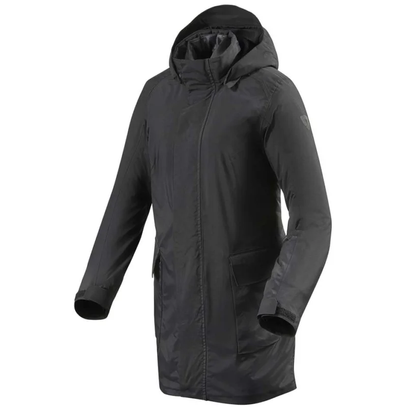Quantità Limitata Giacca Moto Donna In Tessuto Rev'it METROPOLITAN 2 LADIES Nero