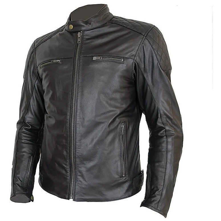 Giacca Moto Donna in Vera Pelle Morbidissima PXT DIAMOND LADY Vintage Vendita Finale