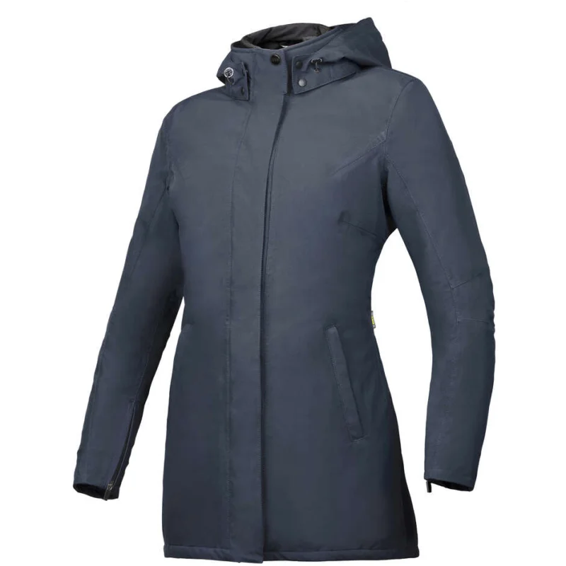 Giacca Moto Donna Laminata Ixon SLIMMY LADY Navy Saldi
