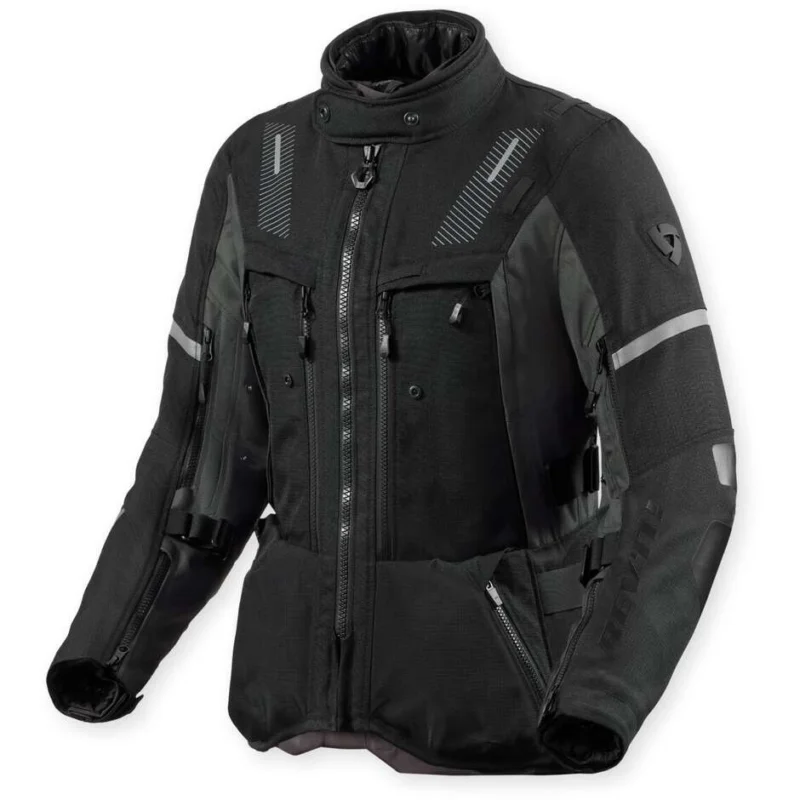 Giacca Moto Donna Rev'it Sand 5 H2O Ladies Nero Antracite Sconto