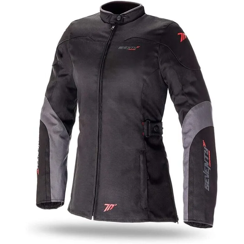 Compra Adesso Giacca Moto Donna Seventy JC51 Urban Line Nero WP