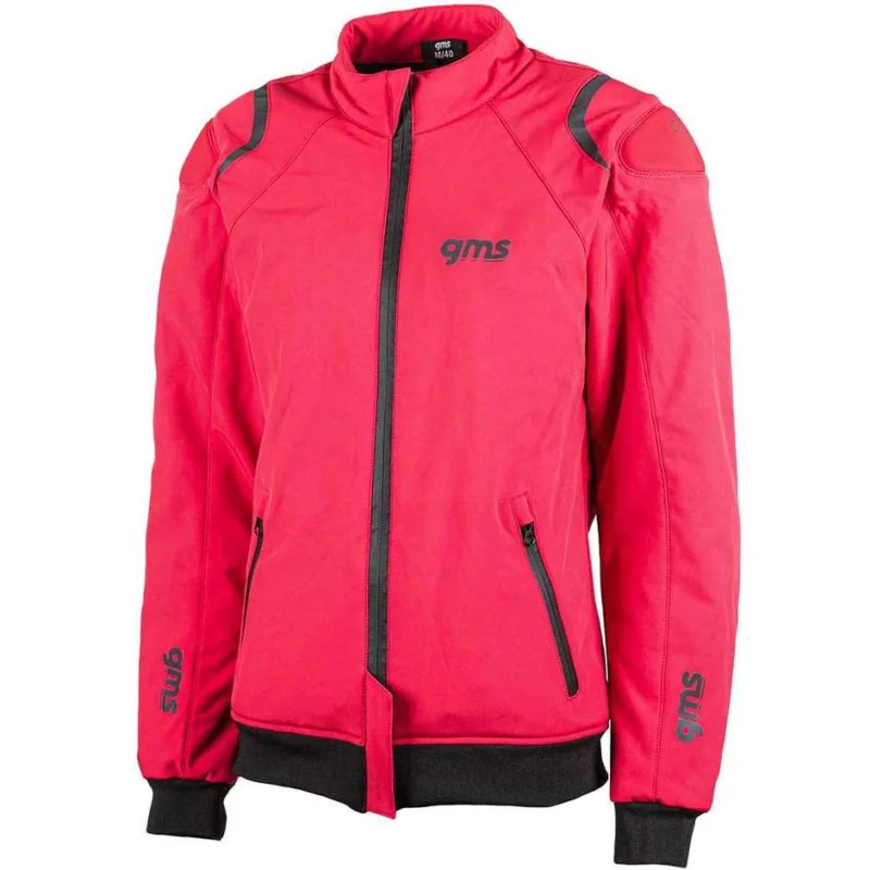 Giacca Moto Donna Softshell Gms FALCON LADY Rosso Saldi