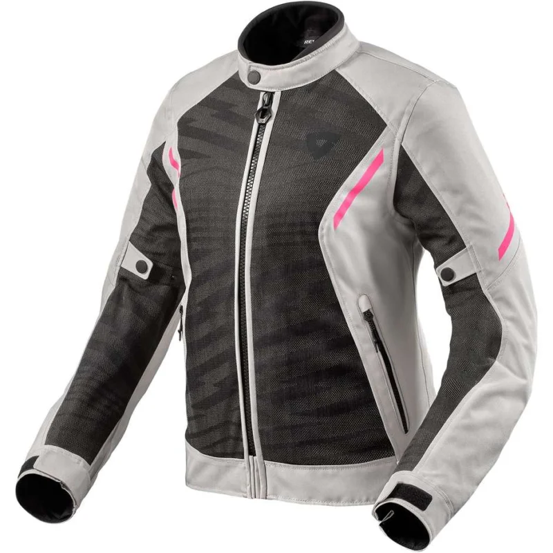 Quantità Limitata Giacca Moto Donna TORQUE 2 H2O Ladies Nero Grigio Chiaro