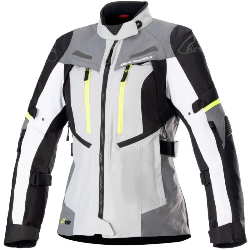 Compra Adesso Giacca Moto Donna Touring Alpinestars STELLA BOGOTA' PRO Grigio Ghiaccio