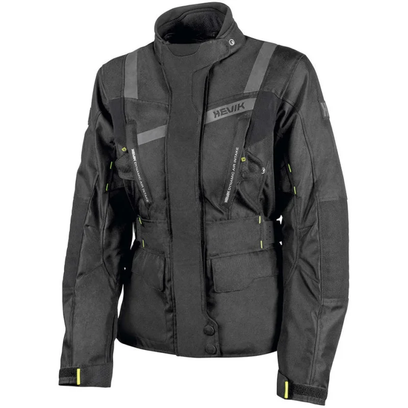 Giacca Moto Donna Touring Hevik Touring STELVIO LIGHT LADY Nero Economico