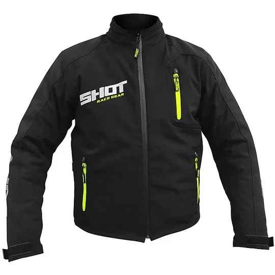 Nuovo Arrivo Giacca Moto Enduro Shot CLIMATIC Nero Giallo