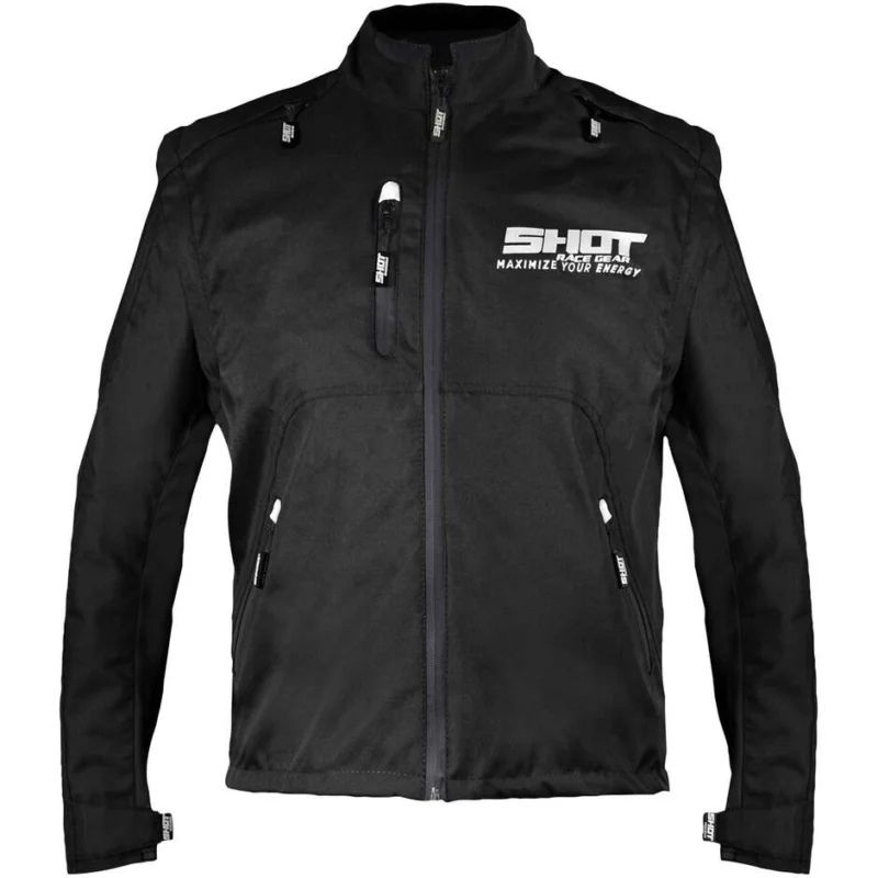 Ordina Subito Giacca Moto Enduro Shot CONTACT ASSAULT Nero Bianco