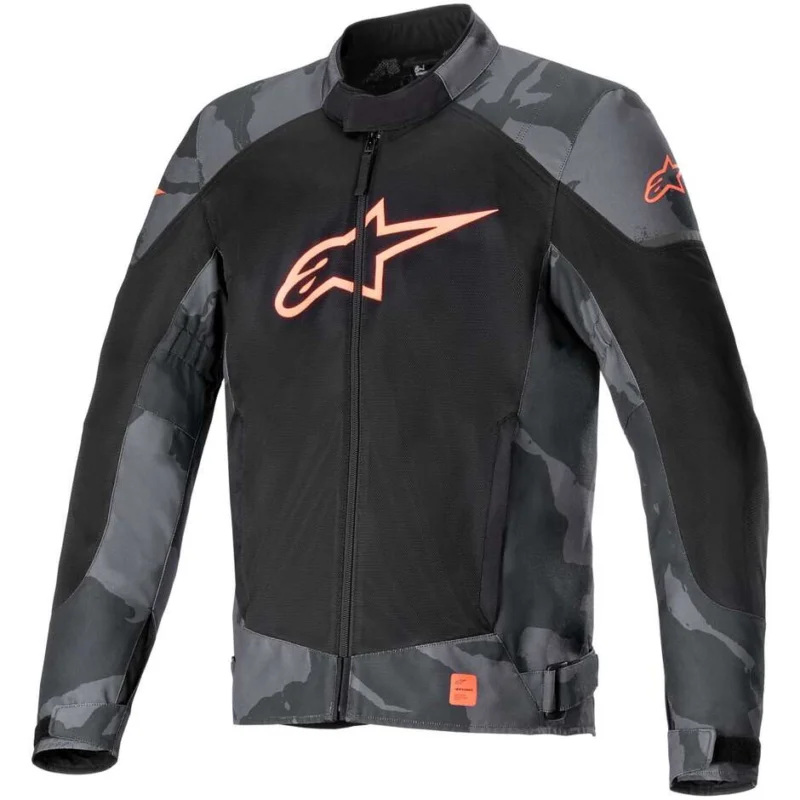 Giacca Moto Estiva Alpinestars T SP X SUPERAIR Grigio Camo Rosso Fluo Acquista Ora
