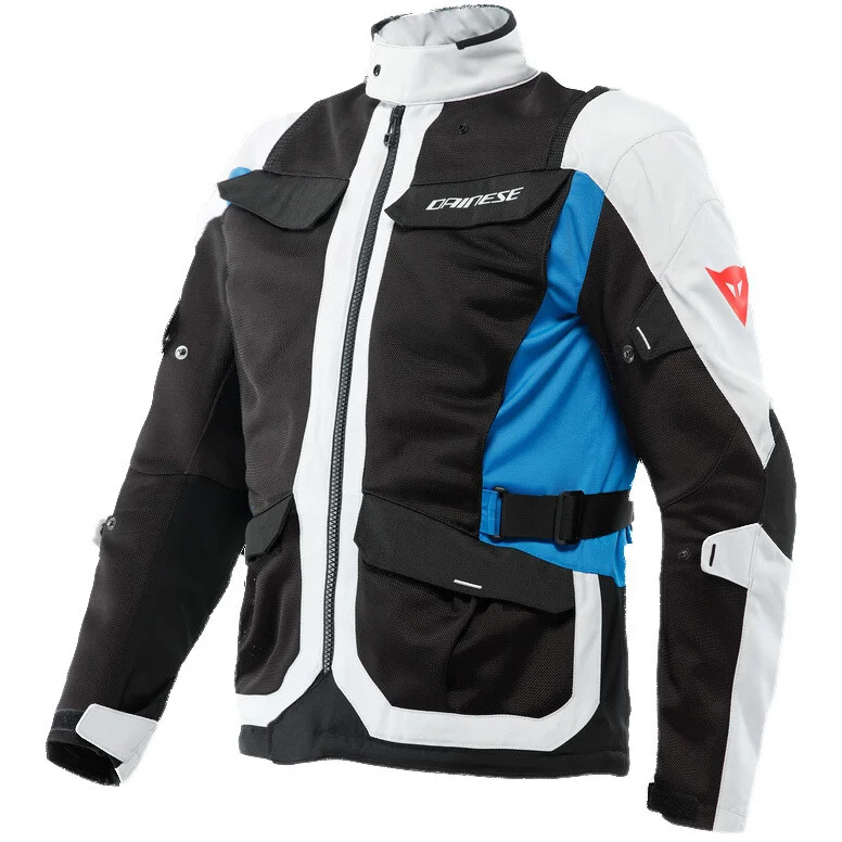Giacca Moto Estiva Dainese DESERT Ghiaccio Grigio Nero Performance Novità