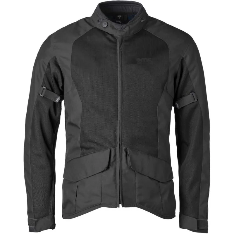 Giacca Moto Gms Giacca FiftySix.7 Long Nero Pagamento Sicuro