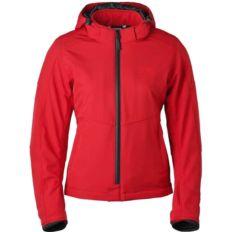Compra Adesso Giacca Moto GMS Softshell Falcon Neo WP Lady Rosso